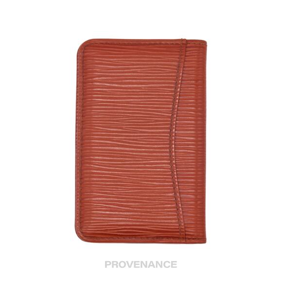 🔴 Louis Vuitton Pocket Organizer Wallet - Fawn Epi Leather - Picture 4 of 8